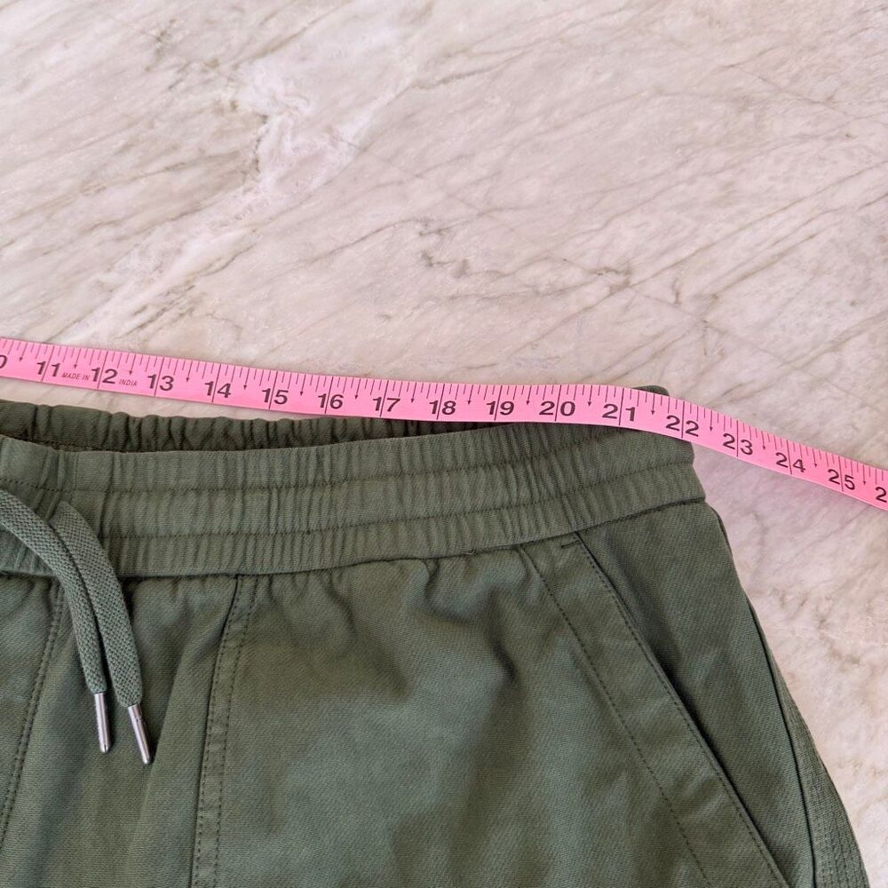 Athleta cotton drawstring green shorts size 3X - Picture 3 of 7